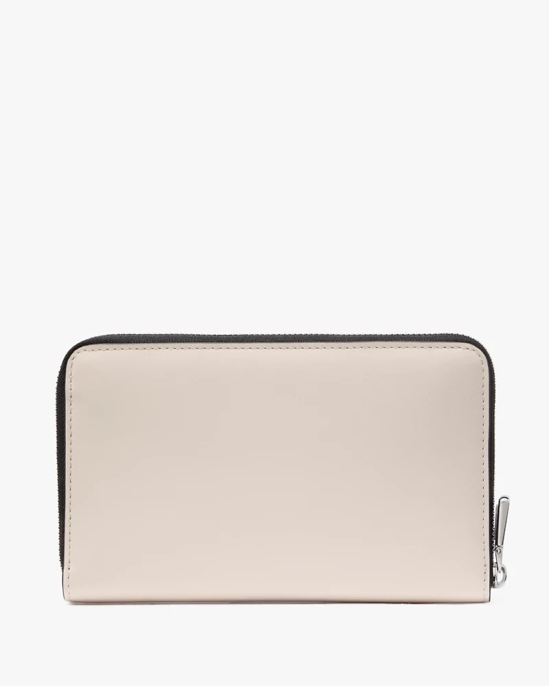 Label Medium Zip-around Wallet