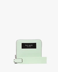 Label Small Compact Webbed Wristlet