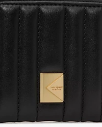 Deco Quilted Card Case Wristlet