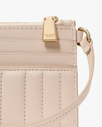 Deco Quilted Card Case Wristlet