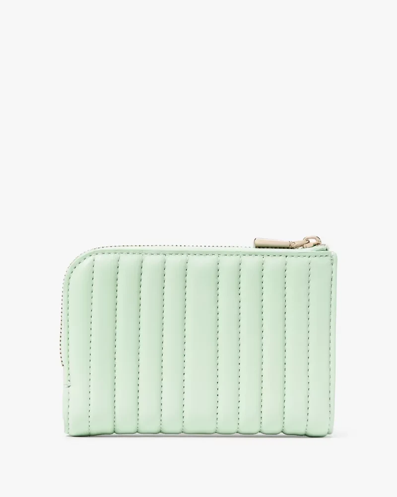 Deco Quilted Compact Wallet