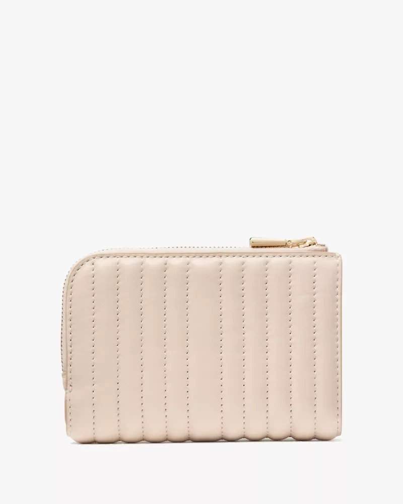 Deco Quilted Compact Wallet