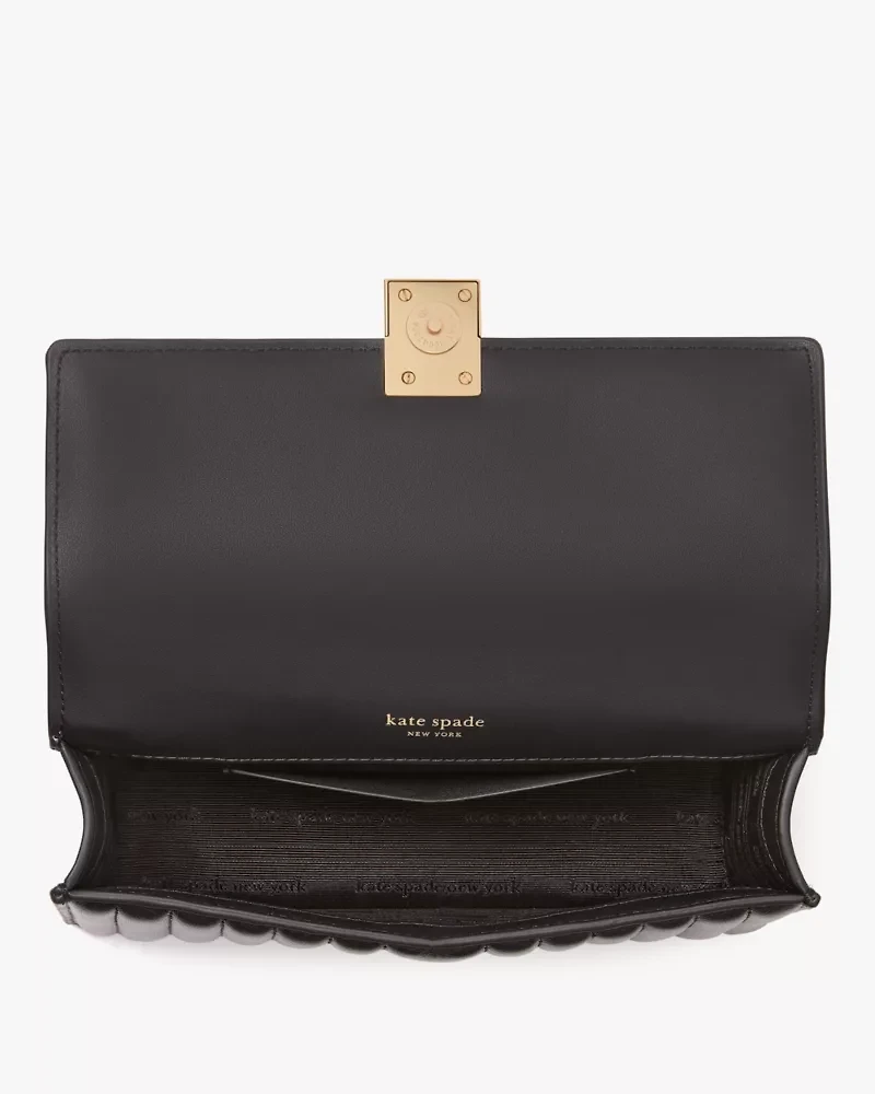 Deco Quilted Mini Flap Chain Crossbody