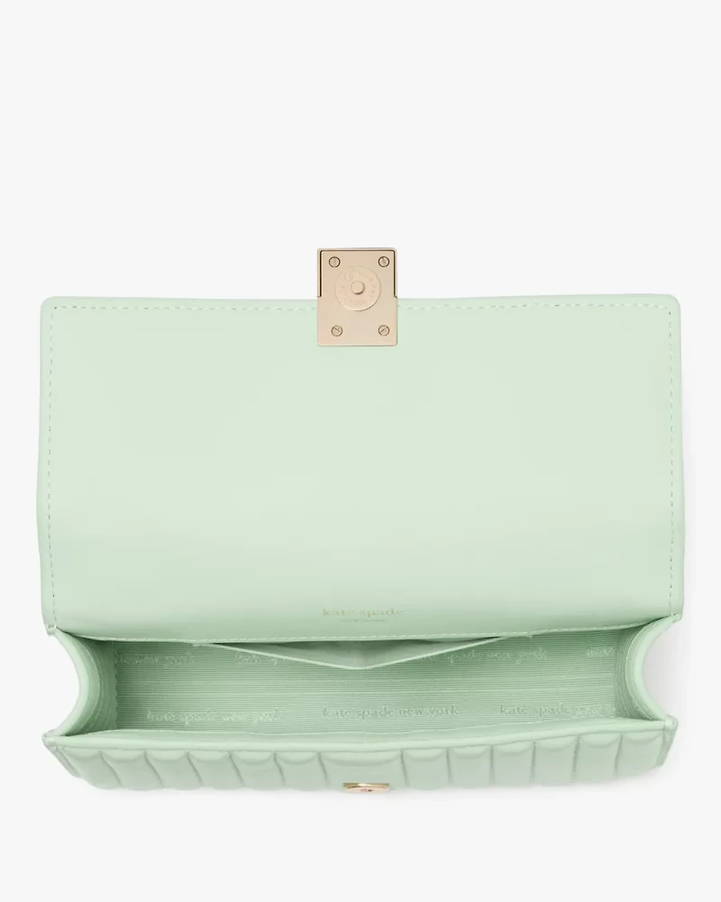 Deco Quilted Mini Flap Chain Crossbody