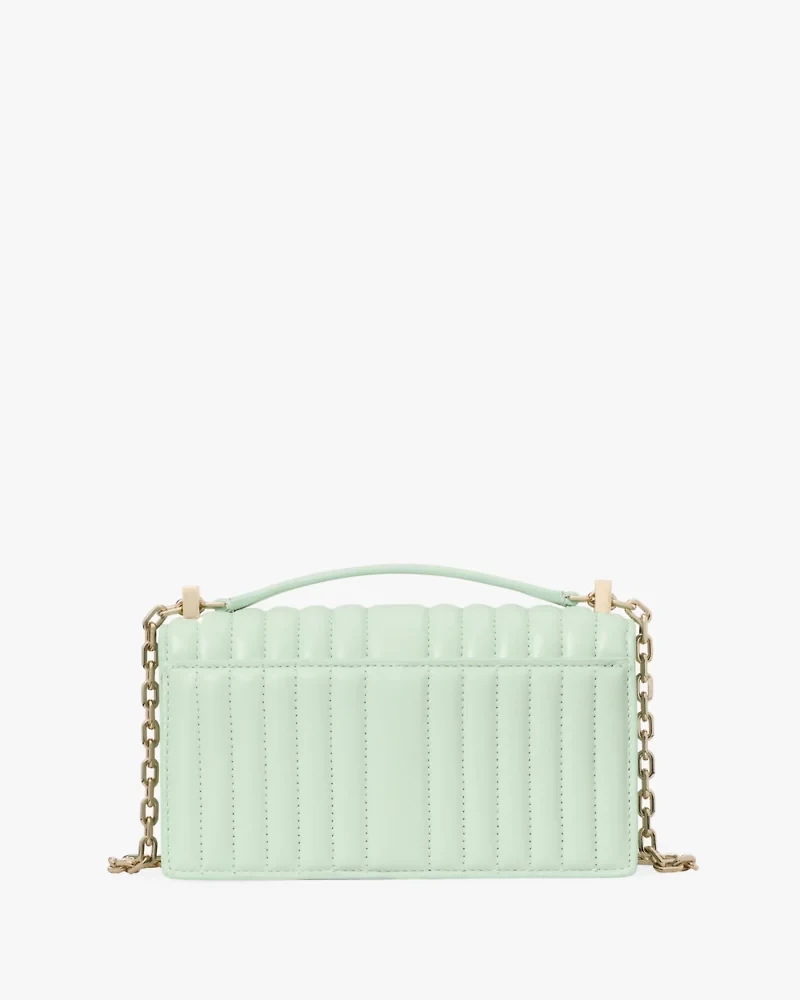 Deco Quilted Mini Flap Chain Crossbody