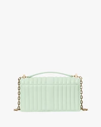Deco Quilted Mini Flap Chain Crossbody