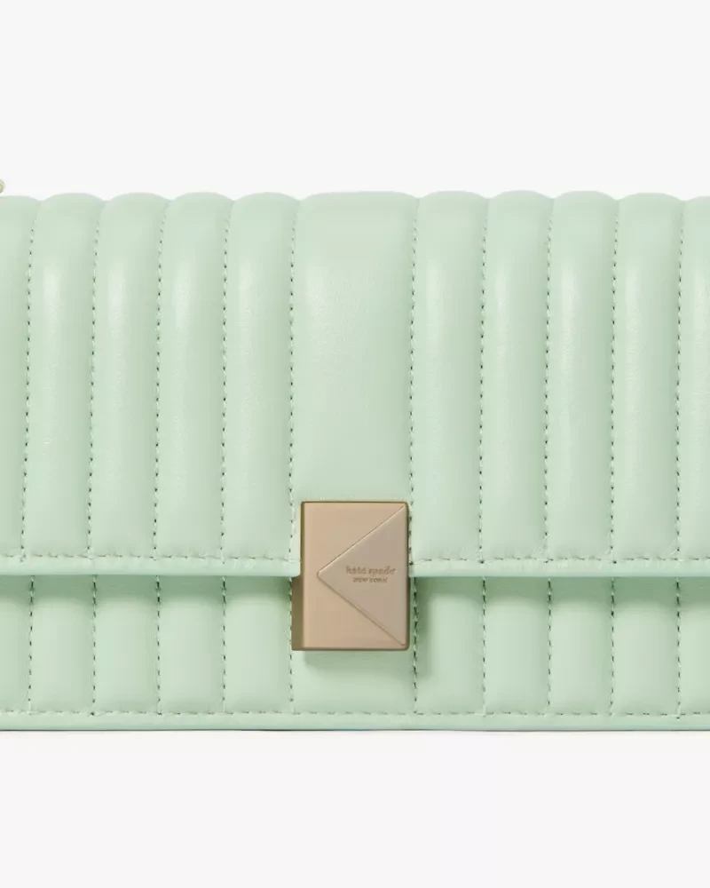 Deco Quilted Mini Flap Chain Crossbody