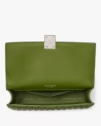 Deco Quilted Mini Flap Chain Crossbody