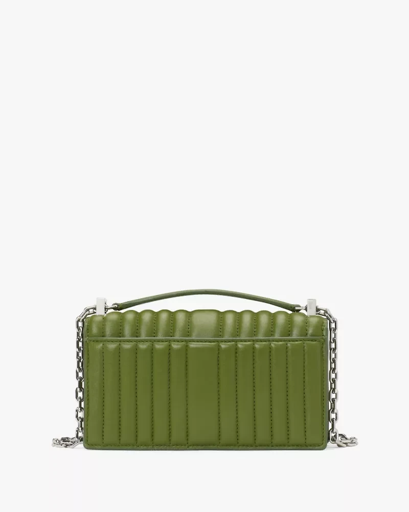 Deco Quilted Mini Flap Chain Crossbody