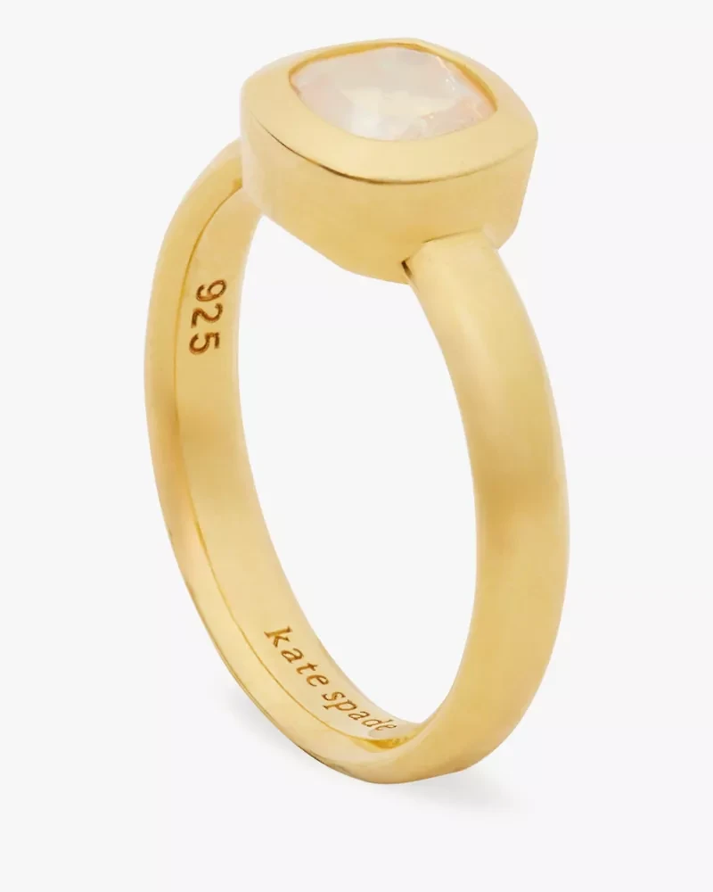 Kate Spade Fine Time To Shine Gem Ring