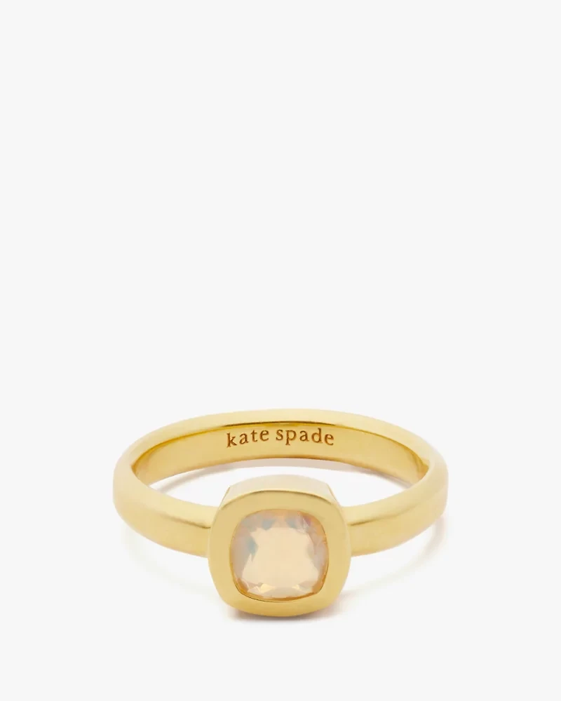 Kate Spade Fine Time To Shine Gem Ring