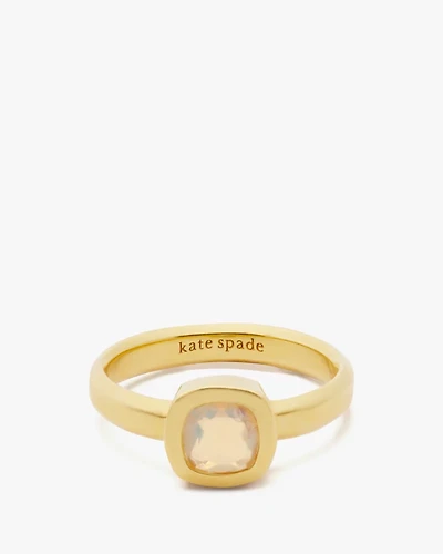 Kate Spade Fine Time To Shine Gem Ring