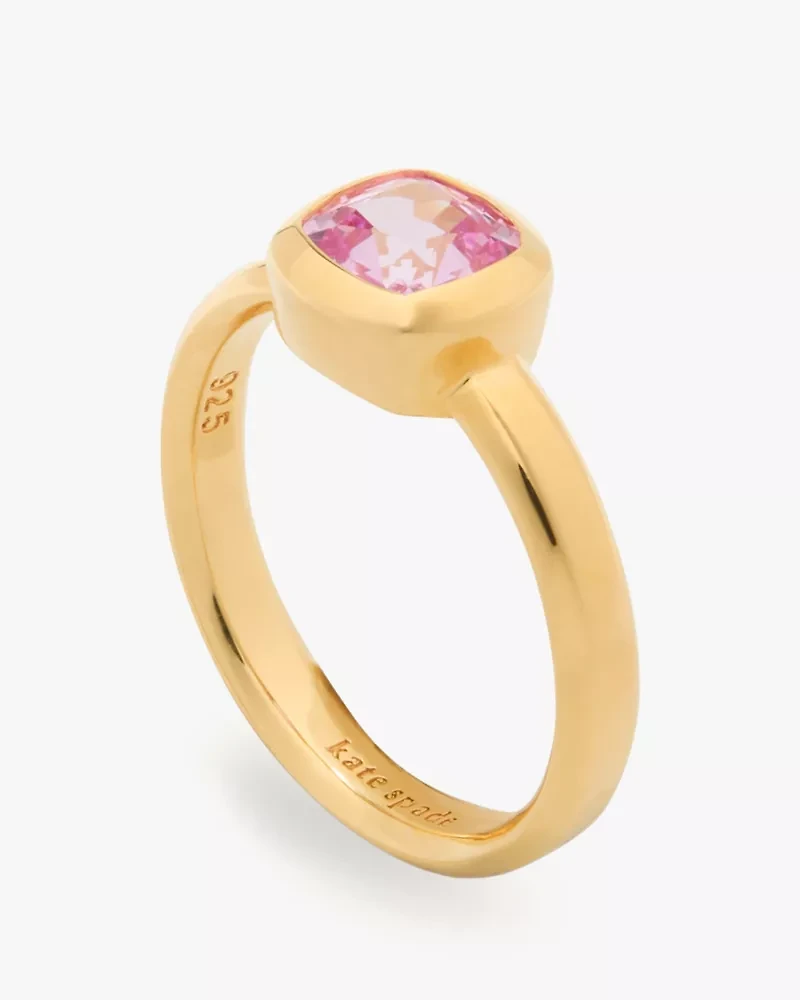 Kate Spade Fine Time To Shine Gem Ring