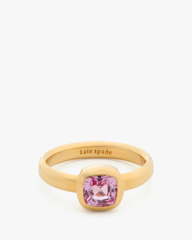 Kate Spade Fine Time To Shine Gem Ring