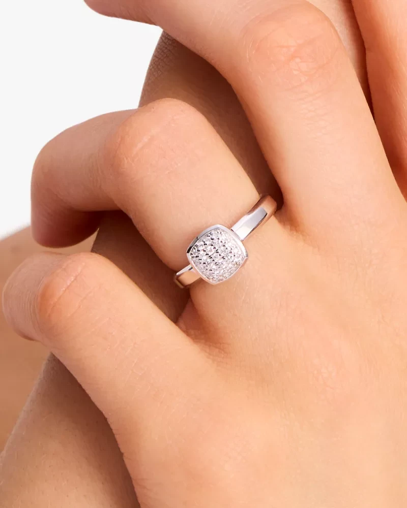 Kate Spade Fine Time To Shine Pavé Diamond Ring