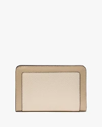 Lena Colorblock Medium Compact Bifold Wallet