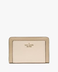 Lena Colorblock Medium Compact Bifold Wallet