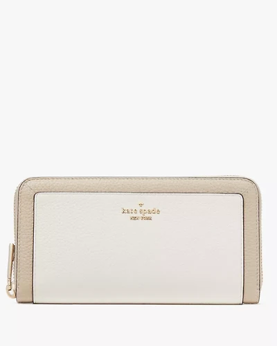 Lena Colorblock Large Continental Wallet