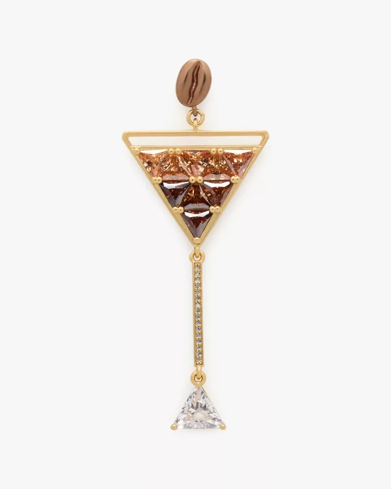 Shaken And Brewed Statement Earrings