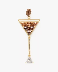 Shaken And Brewed Statement Earrings