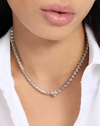 Space Cadet Star Tennis Necklace