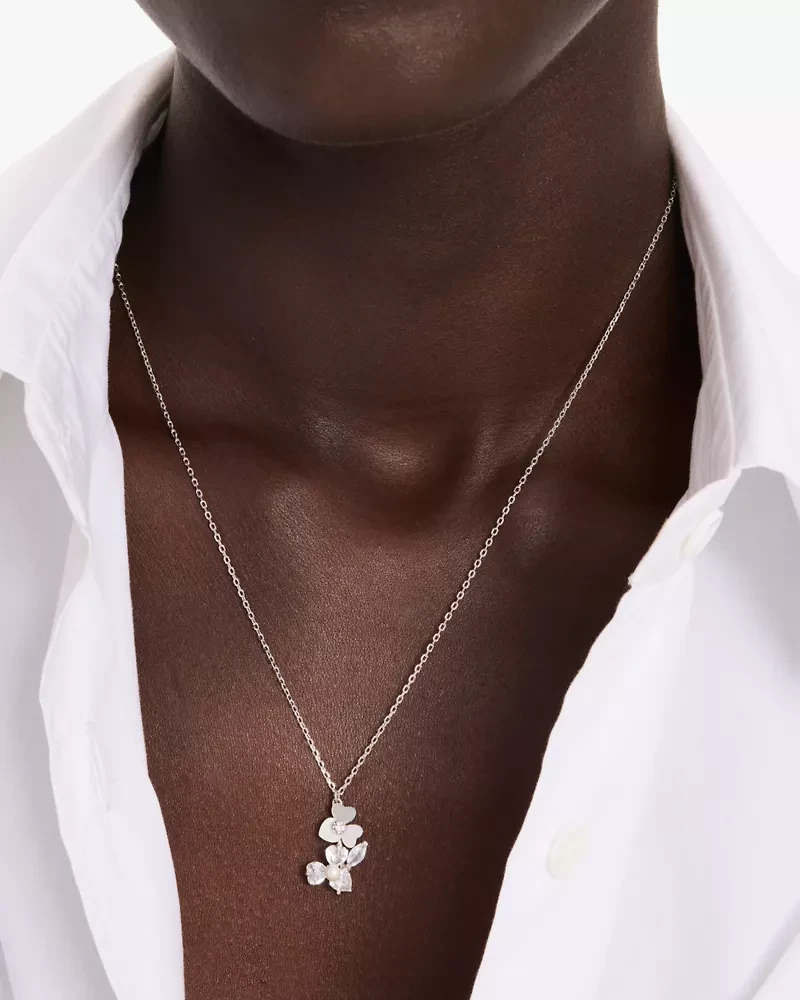 Precious Pansy Pendant