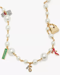 New York Minute Statement Charm Necklace