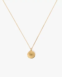 The Color Spark Collection Green Joy Medallion Necklace