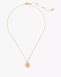 The Color Spark Collection Pink Peace Medallion Necklace