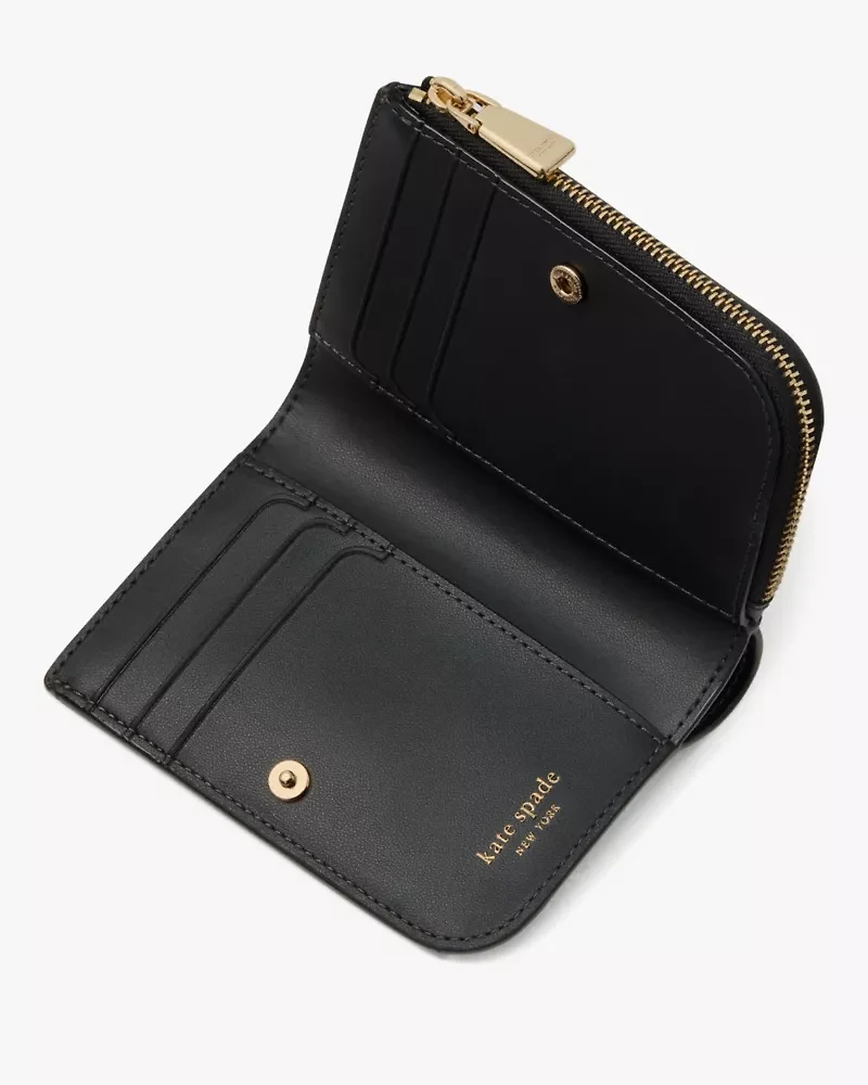 Spade Flower Small Compact Wallet