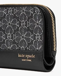 Spade Flower Small Compact Wallet