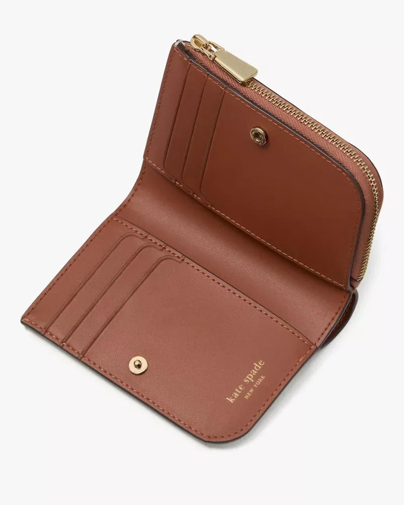 Spade Flower Small Compact Wallet