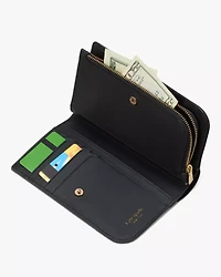 Devin Colorblocked Medium Bifold Wallet