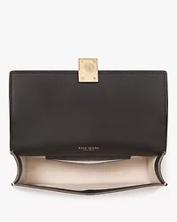 Deco Colorblocked Mini Flap Chain Crossbody