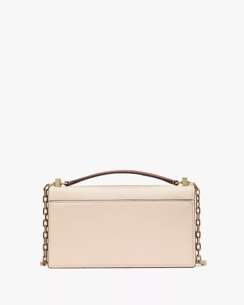 Deco Colorblocked Mini Flap Chain Crossbody