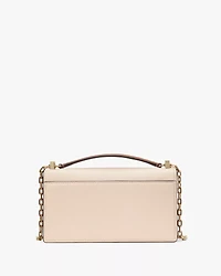 Deco Colorblocked Mini Flap Chain Crossbody