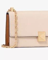 Deco Colorblocked Mini Flap Chain Crossbody