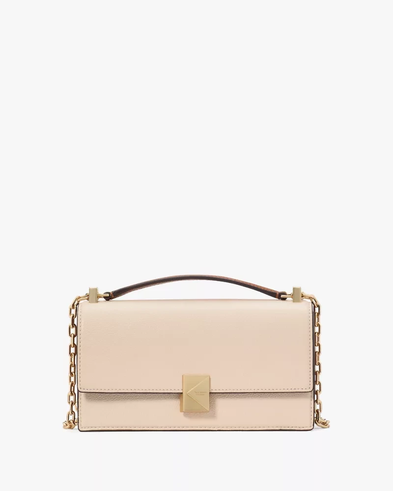 Deco Colorblocked Mini Flap Chain Crossbody