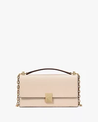 Deco Colorblocked Mini Flap Chain Crossbody