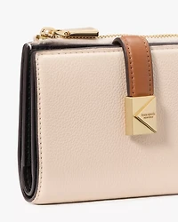 Deco Colorblocked Small Compact Wallet