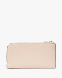 Deco Colorblocked Zip Slim Wallet