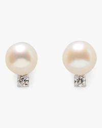 Kate Spade Fine Meant To Be Pearl & Diamond Studs