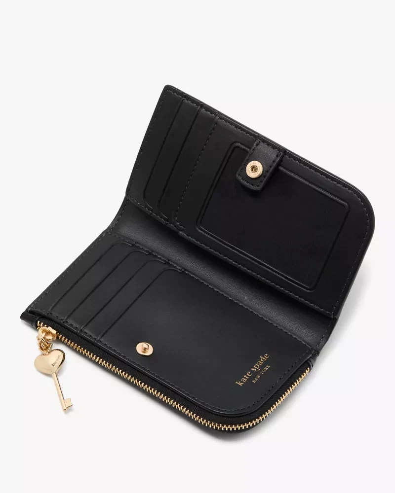 Key To My Heart Small Slim Bifold Wallet