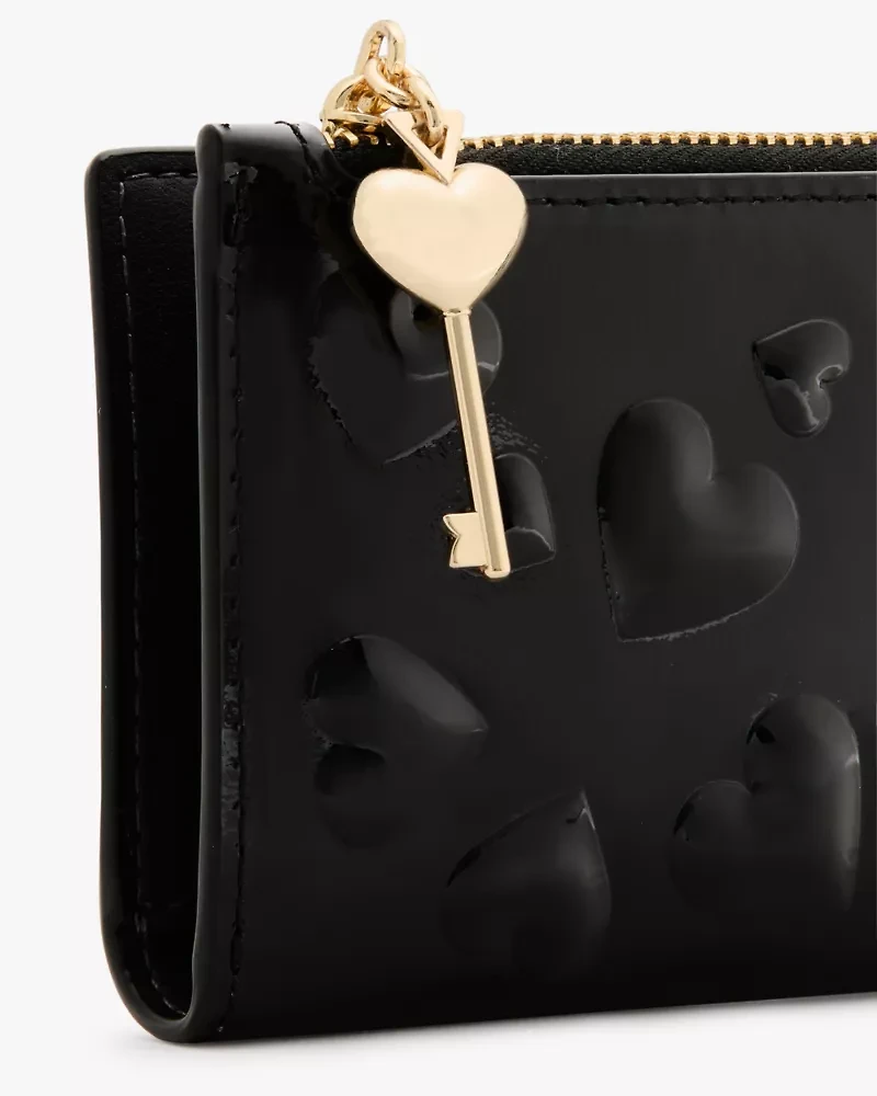 Key To My Heart Small Slim Bifold Wallet