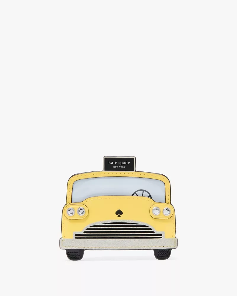 Hey Taxi Embellished Card Case