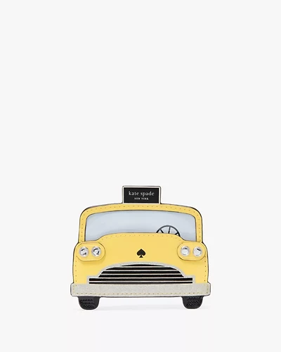 Hey Taxi Embellished Card Case