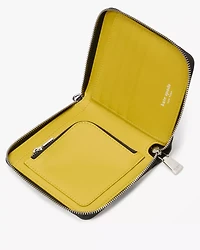 Label Small Compact Webbed Wristlet