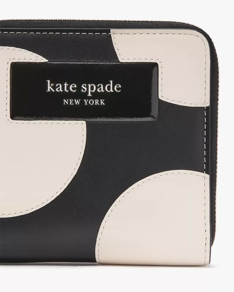 Label Small Compact Webbed Wristlet