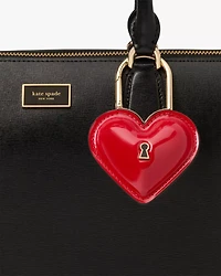 Key To My Heart Bag Charm
