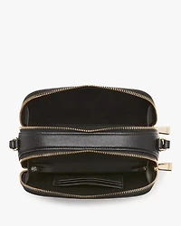 Devin Breezy Dot Double Zip Dome Crossbody